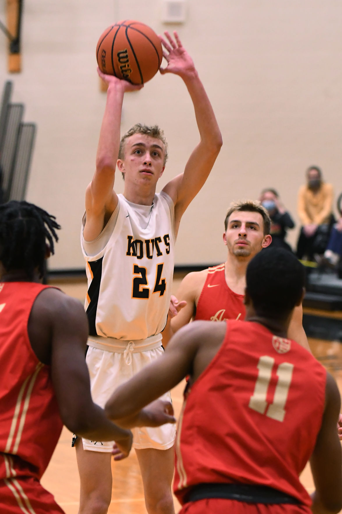 Andrean at Kouts boys basketball